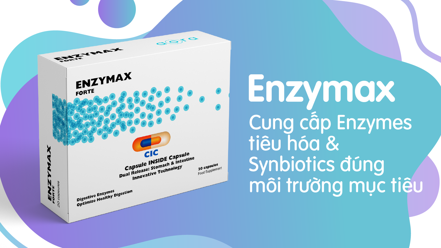 [KTSP] Enzymax Cung cấp Enzymes tiêu hóa & Synbiotics đúng môi